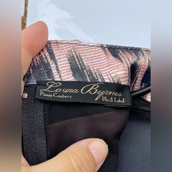 laura byrnes couture pinup dress xs - Picture 13 of 15